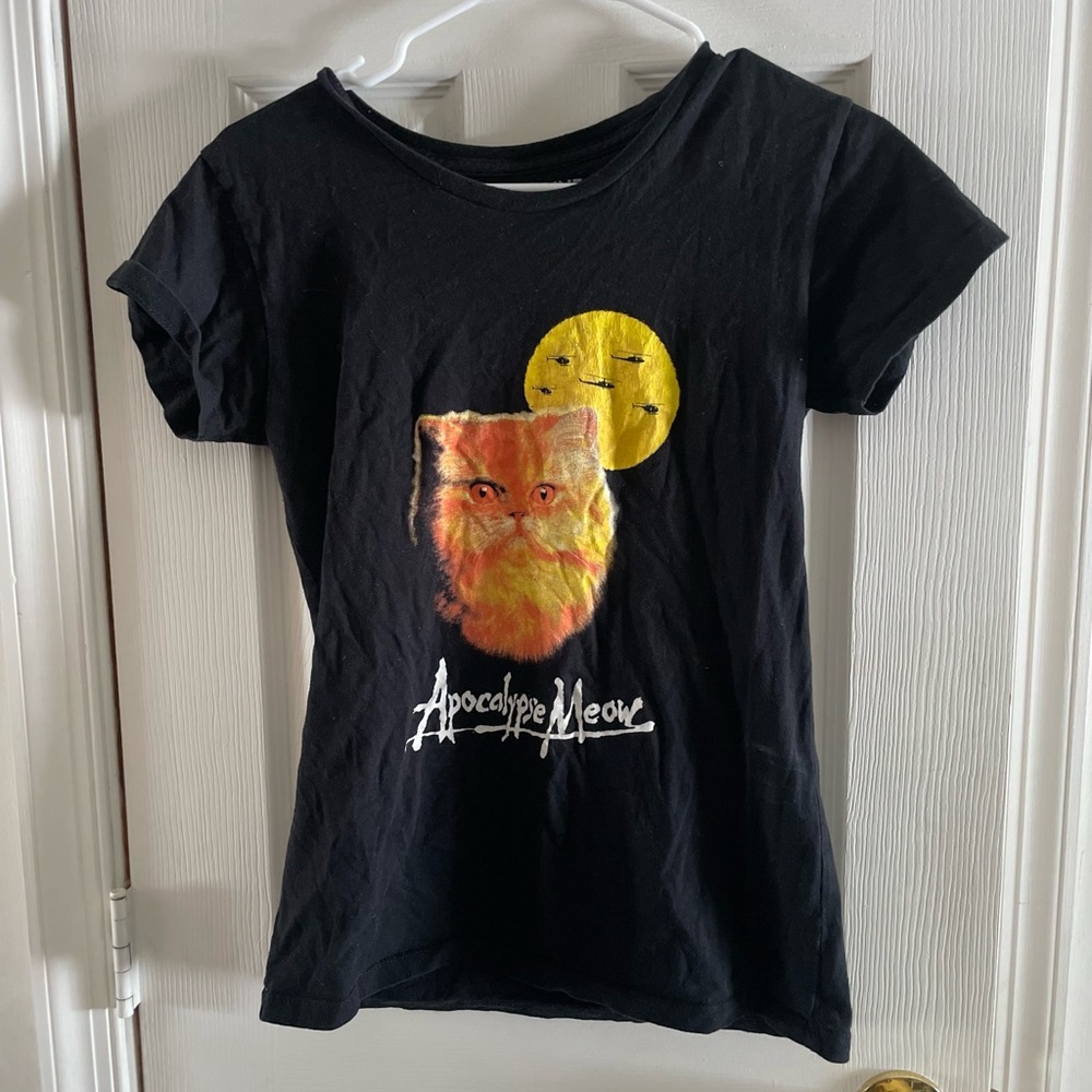 Cat Graphic Tee